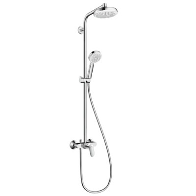 Душевая система наружного монтажа Hansgrohe Crometta 160 Showerpipe 27266400
